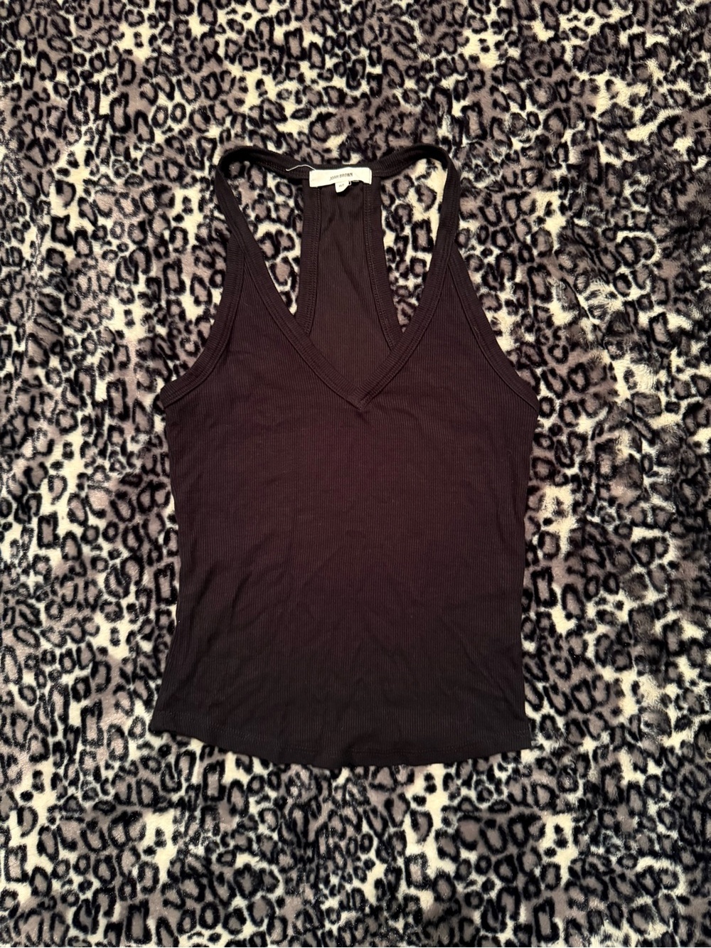 Joah Brown V-neck Racerback Tank